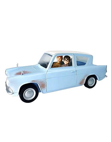 ?Harry Potter Harry & Rons Flying Car Adventure, with Ford Anglia Car, Harry Potter & Ron Weasley Dolls, Collectible Toy for 6 Year Olds & Up, HHX03
