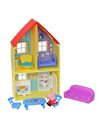 Peppa Pig Peppa’s Adventures Peppa’s Family House Playset Preschool Toy, includes Figure and 6 Accessories Multicolor F2167