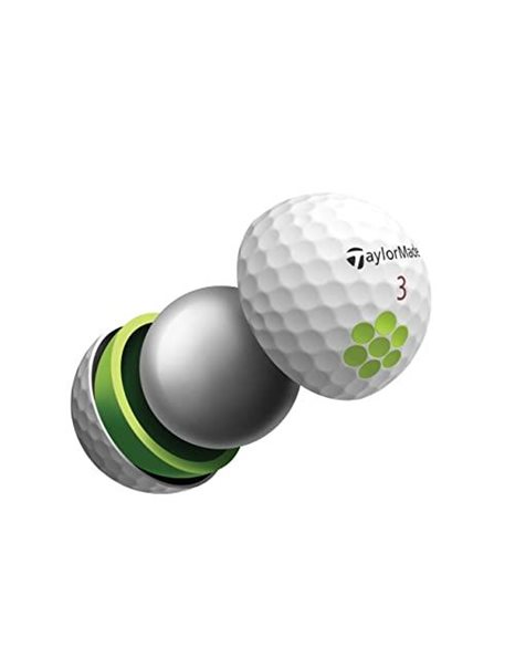 TaylorMade Unisexs Tour Response Golf Ball, White, One Size