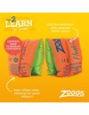 Zoggs Kids Float Bands, Swimming Armbands for Kids, Orange, 1-3 Years, 11-18 kg