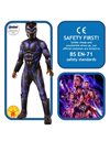 Rubies Official Avengers Black Panther Battle Suit, Deluxe Child Costume - Large, Age 8-10, Height 147 cm, Multicolour