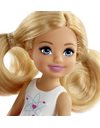 Barbie Dreamhouse Adventures Doll, Blonde Chelsea Doll with Pink Skirt, Toy Puppy, Backpack, Travel Set and Doll Accessories, Toys for Ages 3 and Up, One Barbie Doll, FWV20