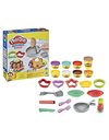 Play-Doh Kitchen Creations Flip n Pancakes Playset 14-Piece Breakfast Toy for Kids 3 Years and Up with 8 Non-Toxic Modelling Compound Colours