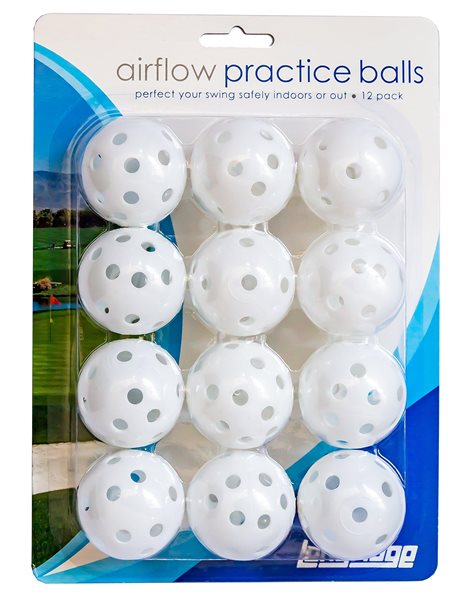Longridge Golf Airflow Balls White 12 Pack