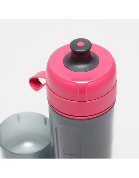 BRITA Active Water Filter Bottle, reduces chlorine and organic impurities, BPA free, Pink, 600 ml