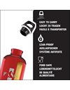 SIGG - Aluminium Water Bottle - Traveller Red mountain - Climate Neutral Certified - Suitable For Carbonated Beverages - Leakproof - Lightweight - BPA Free - Red mountain - 1 L