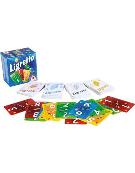 Schmidt | Ligretto Blue | Card Game | Ages 8+ | 2 to 4 Players | 15 mins Minutes Playing Time