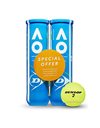 Dunlop Tennis Ball Australian Open - for Clay, Hard Court and Grass (2 x 4 Bi-Pet)
