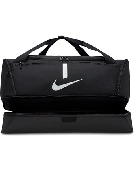 Nike, Academy Team, Football Duffel Bag,Black/Black/(White)