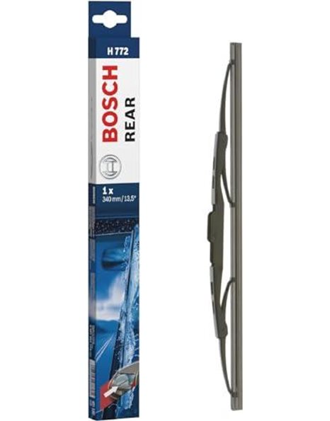 Bosch Wiper Blade Rear H772, Length: 340mm – Rear Wiper Blade