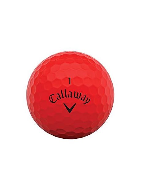 Callaway 2021 Supersoft Golf Balls, Red