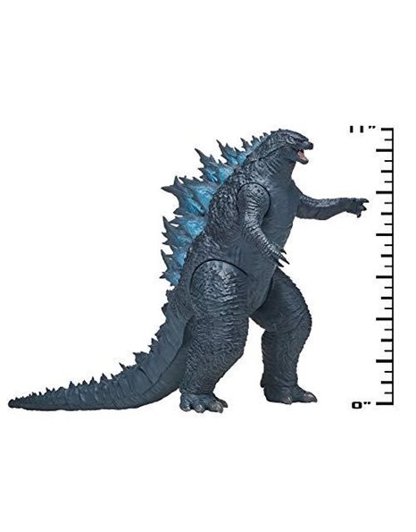 MonsterVerse Godzilla vs Kong 11 Inch Collectable Giant Godzilla Articulated Action Figure Toy in Black, Limited Edition, Suitable for Ages 4 Years+
