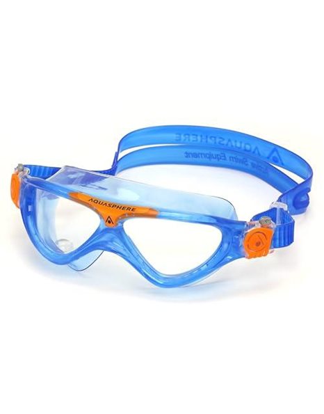 AQUASPHERE VISTA JR | Swimming Goggles for Kids 6 years + | UV Protection | Silicone Seal | Anti-Fog and Leak-Proof | Boys & Girls | Swimming Pool Goggles