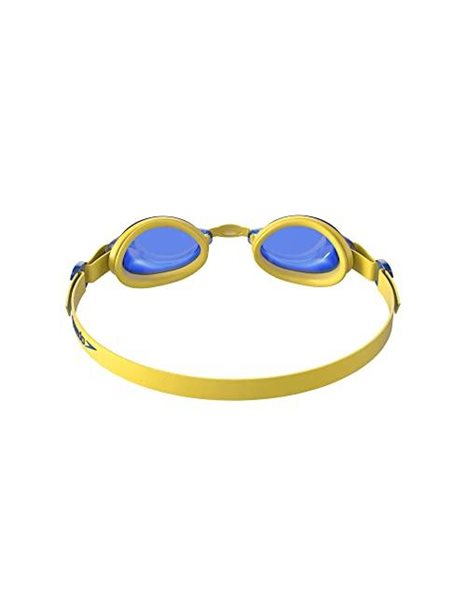 Speedo Unisex Kids Child Jet Swimming Goggles, Empire Yellow/Neon Blue, One Size