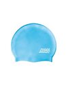 Zoggs Unisex ( ) ZOGGS SILICONE CAP EASY FIT LIGHT BLUE 301624 , Light Blue, One Size UK