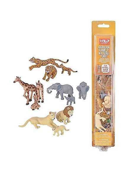 Wild Republic 21668 Nature Tube, African Family, One Size