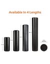 Amazon Basics High-Density Round Foam Roller, 90 cm, Black