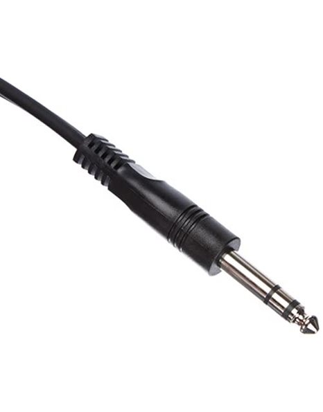 Adam Hall 3 Star Series 1m 6.3mm Jack Stereo to 2x 6.3 Jack Mono Audio Cable