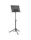 TIGER MUS7-BK | Orchestral Music Stand | All Metal Construction | Fully Adjustable Sheet Music Stand | Black