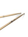 ProMark Drum Sticks - Classic Forward 2B Drumsticks - Drum Sticks Set - Oval Wood Tip for Dark, Warm Tone - Hickory Drum Sticks - Consistent Weight and Pitch - 1 Pair