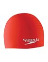 Speedo Unisex Silicone swim caps, Speedo Red, One Size UK