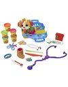 Play-Doh Care n Carry Vet Playset with Toy Dog, Carrier, 10 Tools, 5 Colours, Multicolor
