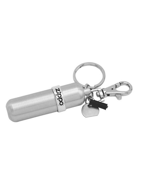 Zippo Fuel Canister Keychain | Refill with Zippo Lighter Fluid | Refill Zippo Windproof Lighter & Zippo Refillable Hand warmer | Convenient Lighter Fluid Keychain | Zippo Lighter Accessories