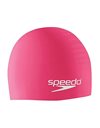 Speedo Unisex Silicone Swim Cap, Pink, One Size UK