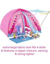 Barbie It Takes Two Camping Playset with Tent, 2 Barbie Dolls & 20 Pieces Including Animals & It Takes Two Camping Playset - Stacie Doll and Pet Puppy - Pet Tent, Pet Carrier, Sticker Sheet
