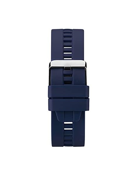 Sekonda Mens Smart Watch with Heart Rate and Sleep Monitor, Sport Activity, Music, Weather and Message Functions with Blue Rubber Strap, 1912, 45 mm