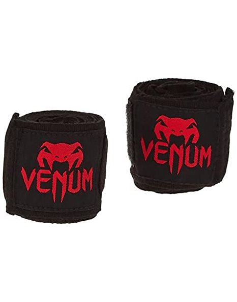 Venum Unisex Adult Kontact Boxing Handwraps, Black/Red, 2.5 m