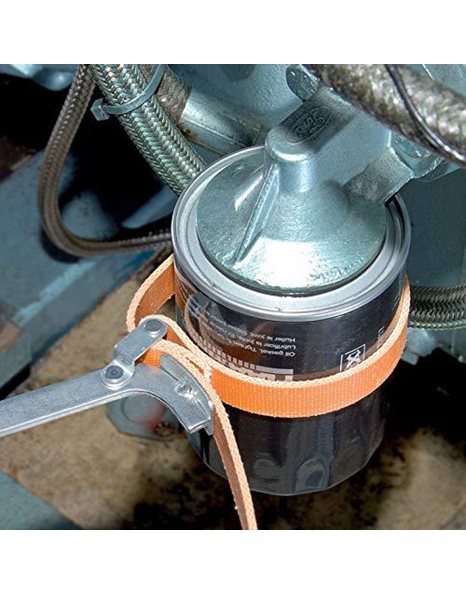 Draper Redline 68813 Oil Filter Strap Wrench, Blue, 100 mm