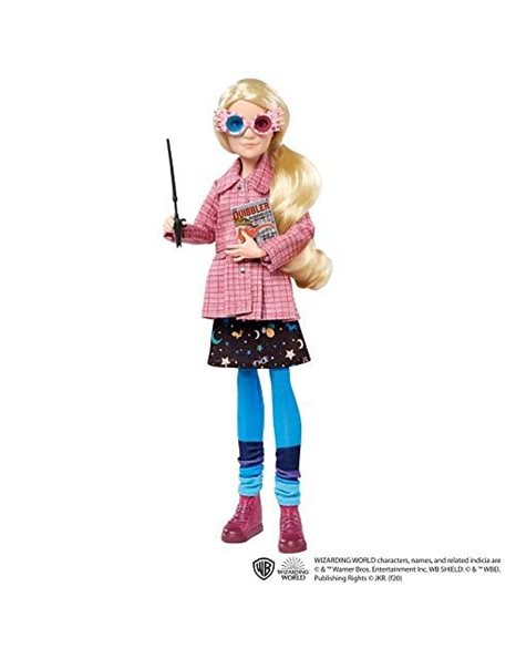 Harry Potter Luna Lovegood Collectible Doll (10-inch) Wearing Tweed Jacket, with Quibbler and Spectrespecs, Gift for 6 Year Olds and Up???? - GNR32