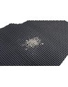 Nicoman Universal Hex Dirt Catcher Anti-Slip Car Floor Mat(Black, Front Set 2pcs)