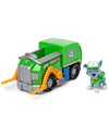 Paw Patrol, Rocky’s Recycling Truck Vehicle with Collectible Figure, for Kids Aged 3 Years and Over