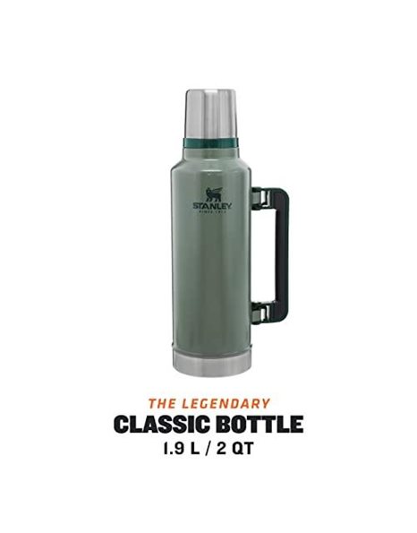 Stanley Classic Legendary Thermos Flask 1.9L - Keeps Hot or Cold for 45 Hours - BPA-free Thermal Flask - Stainless Steel Leakproof Coffee Flask - Flask for Hot Drink - Dishwasher Safe - Green