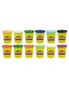 Play-Doh Bulk Winter Colours 12-Pack of Non-Toxic Modelling Compound, 4-Ounce Cans