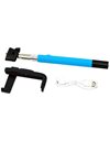 Apexel Wireless Bluetooth Adjustable Monopod Tripod with Clamp for iPhone 4/4S/5/5S, Samsung Galaxy S3/S4/S5 and HTC - Blue