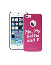 Happiness hpipc5selfie1pnk Case for iPhone 5/5S Selfie Me Myself and I Pink