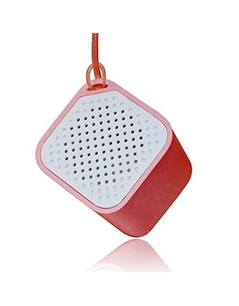 Minimi Bluetooth Speaker Anti-Lost and iSelfie Remote Control, Red