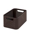 CURVER Style S - storage boxes & baskets (Storage basket, Brown, Rattan, Monotone, Bathroom, Bedroom)