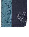 Sterntaler Baby Unisex Changing Mat Cover Polar Bear Terry Towelling GOTS - Changing Mat Cover - Dark Grey