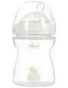 Chicco Natural Feeling Anti-Colic Baby Bottle for 2+ Months, 250 ml, with Soft Silicone Teat and Double Valve, Natural and Instinctive Feel When Vacuuming, Plastic Bottle