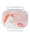 Sigikid 25371 Unicorn Lunch Box with Insert and Clip Closure, BPA-Free, Safe, Lightweight, Recommended for Children from 1 Year