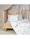 Julius Zollner Jersey Childrens Bed Linen 100 x 135 cm + 40 x 60 cm, 2-Piece Set Consisting of Duvet Cover and Pillowcase, 100% Jersey Cotton, with Zip, Standard 100 by Oeko-Tex, Little Fox