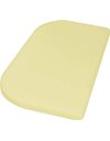 Playshoes Jersey Fitted Sheet Mattress Protector Waterproof, 89x51 cm, Yellow