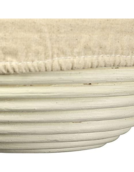Westmark 3205226B Proofing Basket Cover for Round Baskets Diameter 24.5 cm Cotton Beige