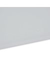 Relaxdays Childrens Place Mat Set, 2x Pack, Cloud Design, Silicone, Easy to Clean, W x D: 47.5 x 26.5 cm, Light Grey, Leather, 0.2 x 47.5 x 26.5 cm