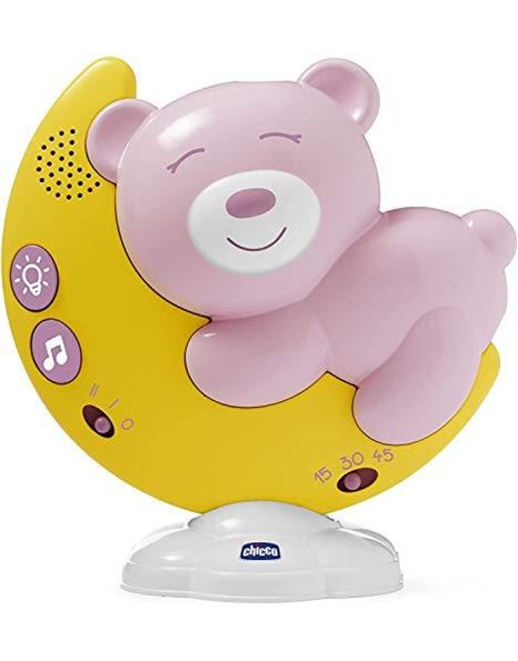 Chicco 9828100000 Next2moon Rosa Cradle Projector with Lights and Sounds, Pink, 1.58 Kg