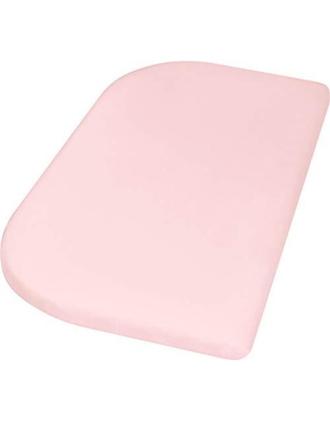 Playshoes Waterproof Jersey Fitted Sheet Mattress Protector, 81x42 cm, Rose